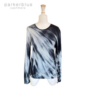 Parker Blue Cashmere Long Sleeve Shirt